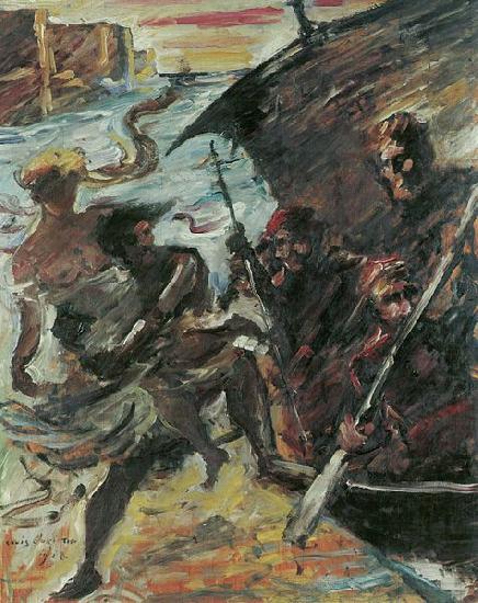 Frauenraub, Lovis Corinth